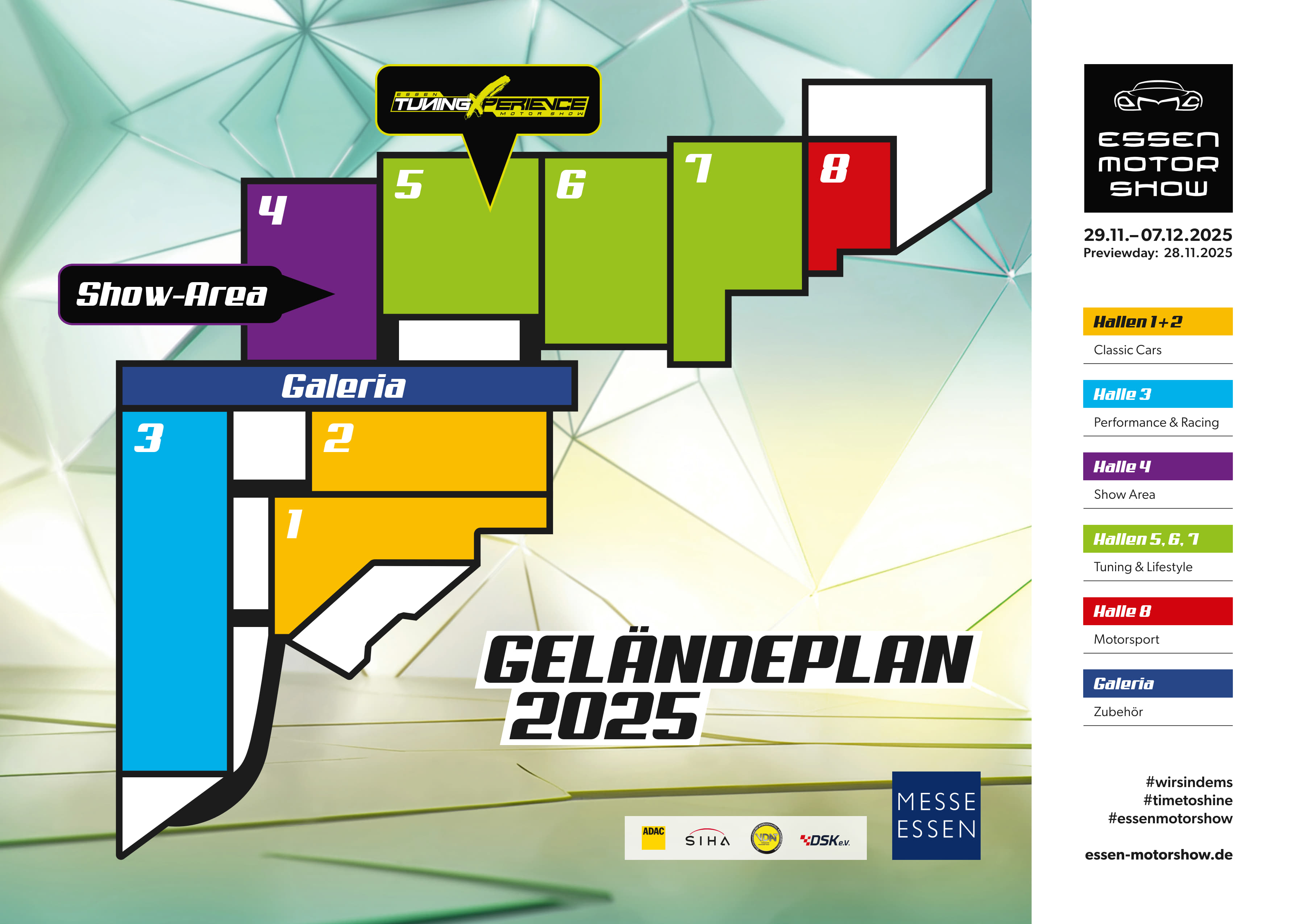 ESSEN MOTOR SHOW: 
		EMS 2025_Gelaendeplan_297x210_SD_RZ
	